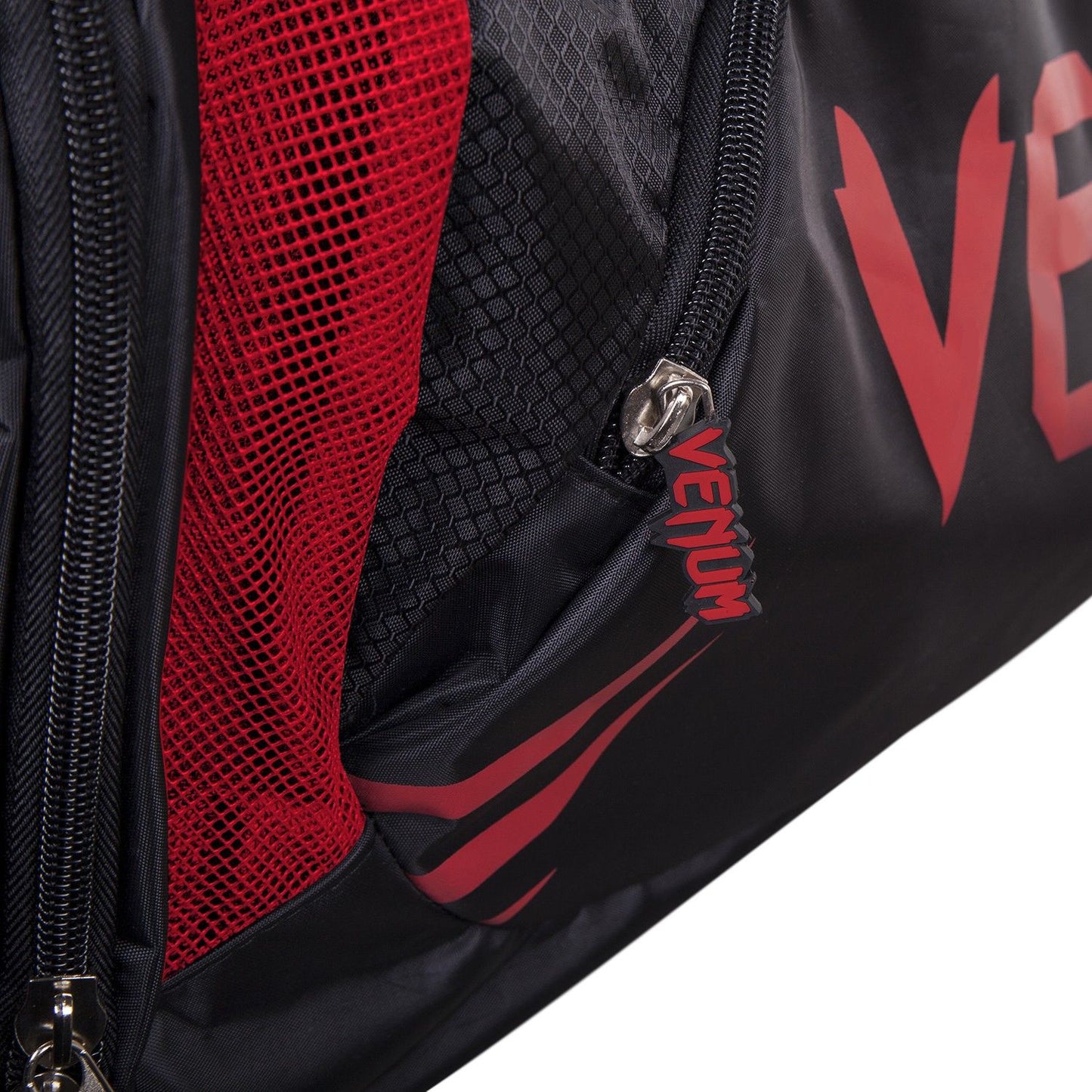 Venum Trainer Sporttasche leicht - Schwarz/Rot