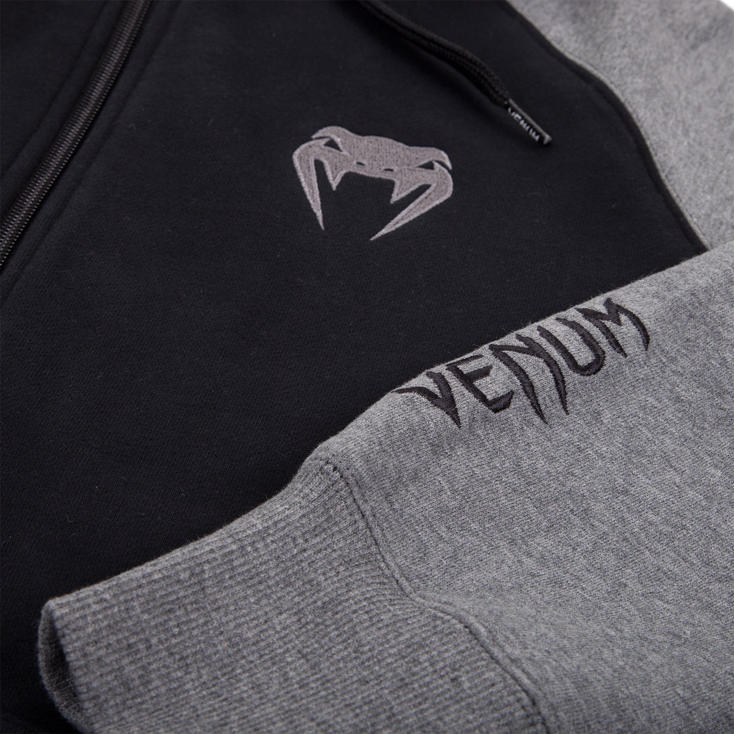 Venum Contender Kapuzenpullover - Gris/Scwharz