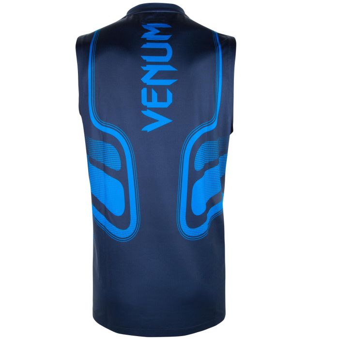 Venum Tempest 2.0 Dry Tech™ Tank Top - Schwarz/Weiß - Blau/Marineblau