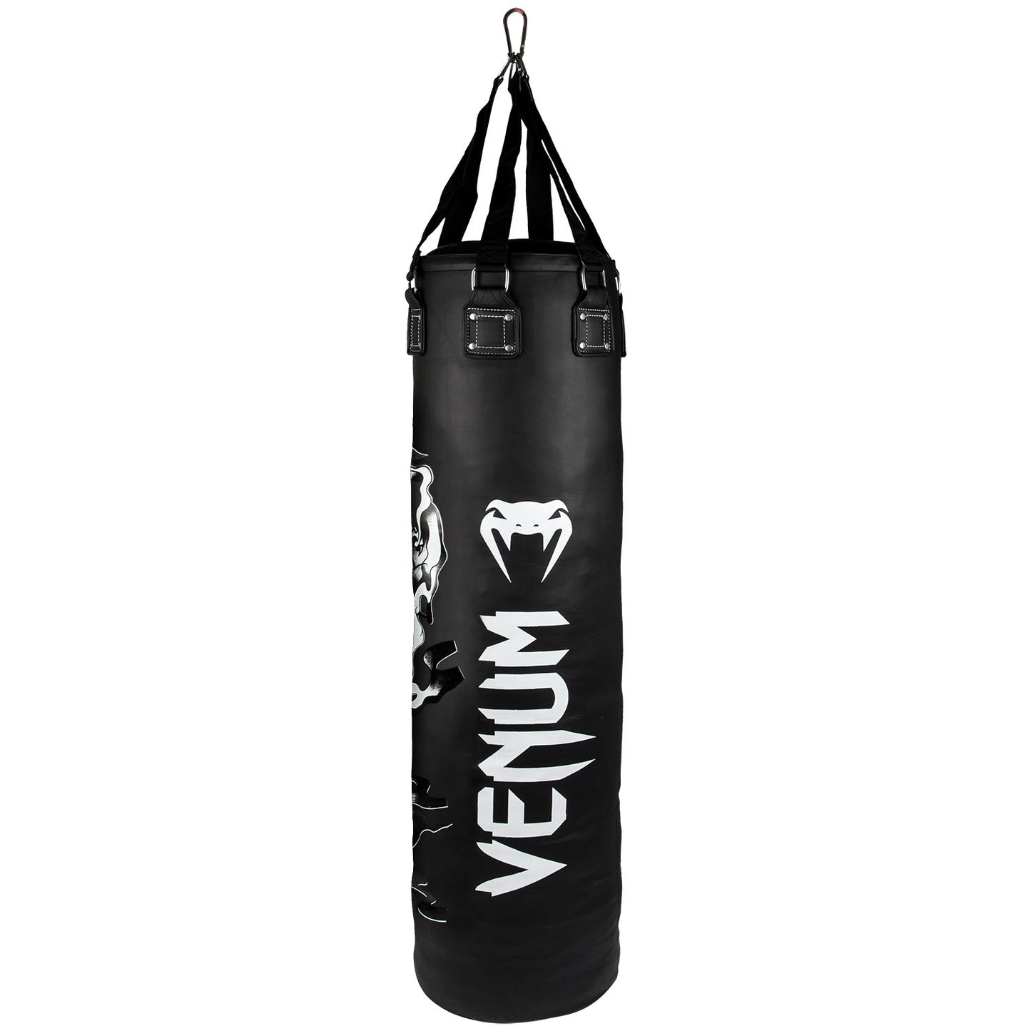 Venum Dragon's Flight Heavy Bag - Schwarz/Weiß - 170cm