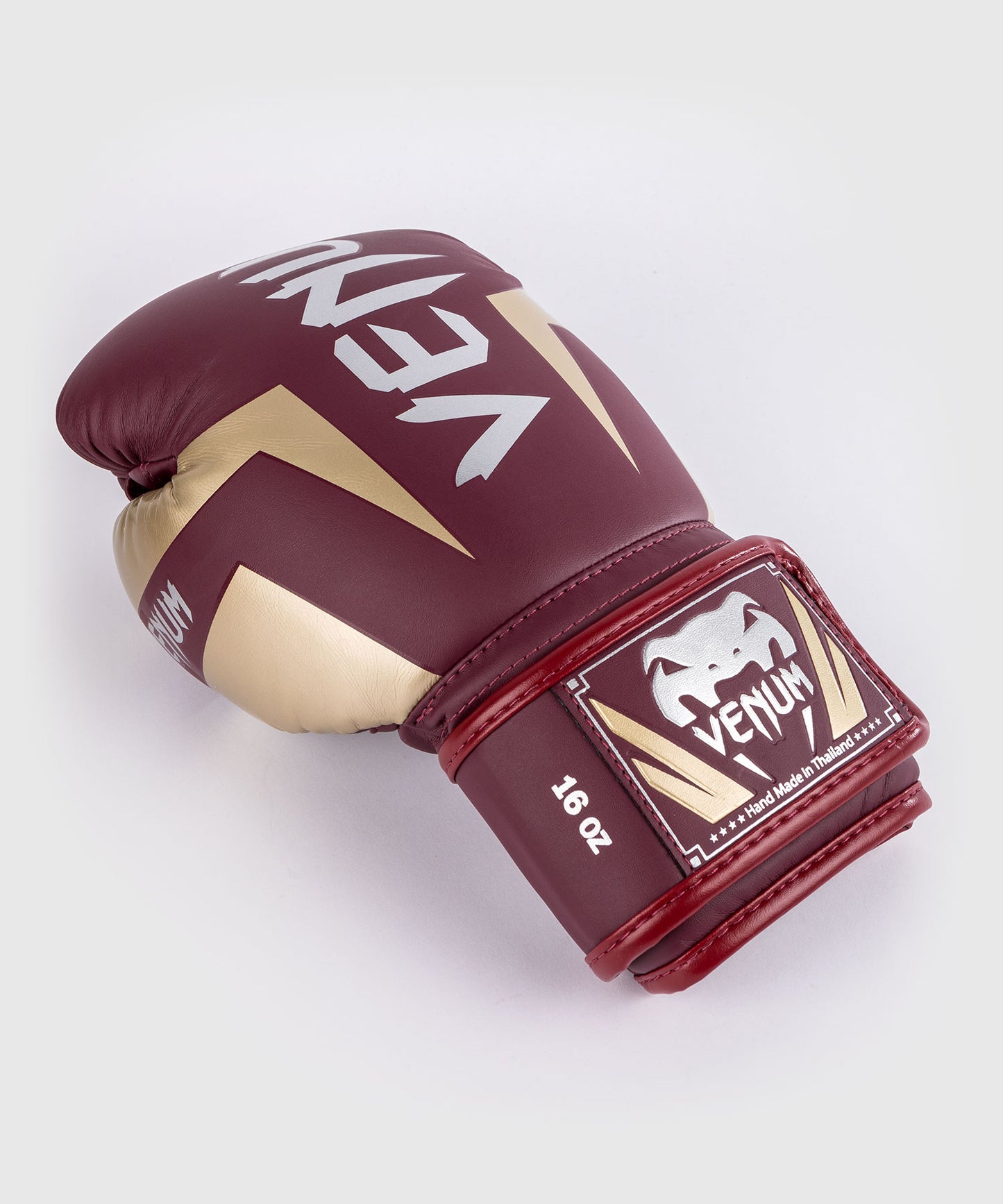 Venum Elite Boxhandschuhe - Burgund/Gold