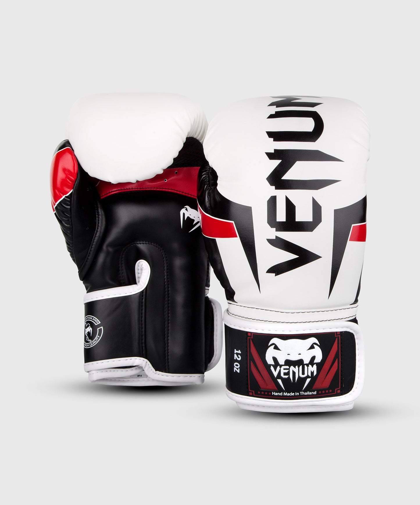Venum Elite Boxhandschuhe - Weiß/Rot/Weiß