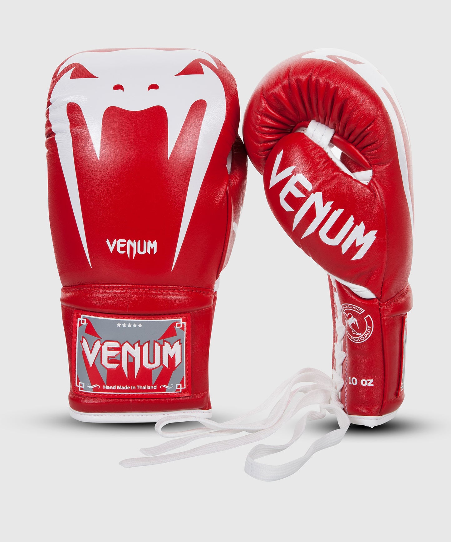Venum Giant 3.0 Boxhandschuhe - Nappaleder - Mit Schnürung - Rot