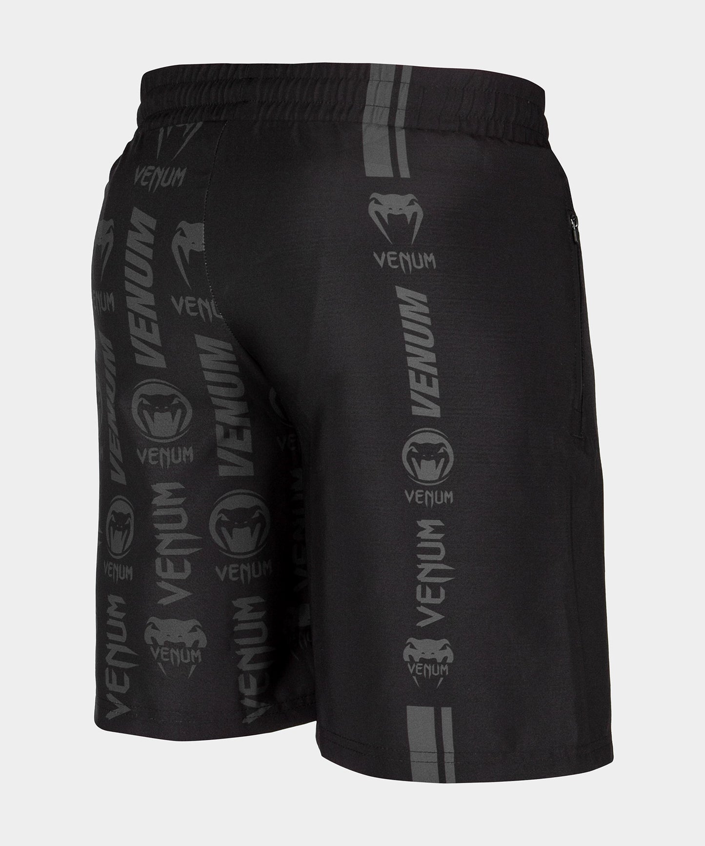 Fitness-Shorts Venum Logos - Schwarz/Schwarz