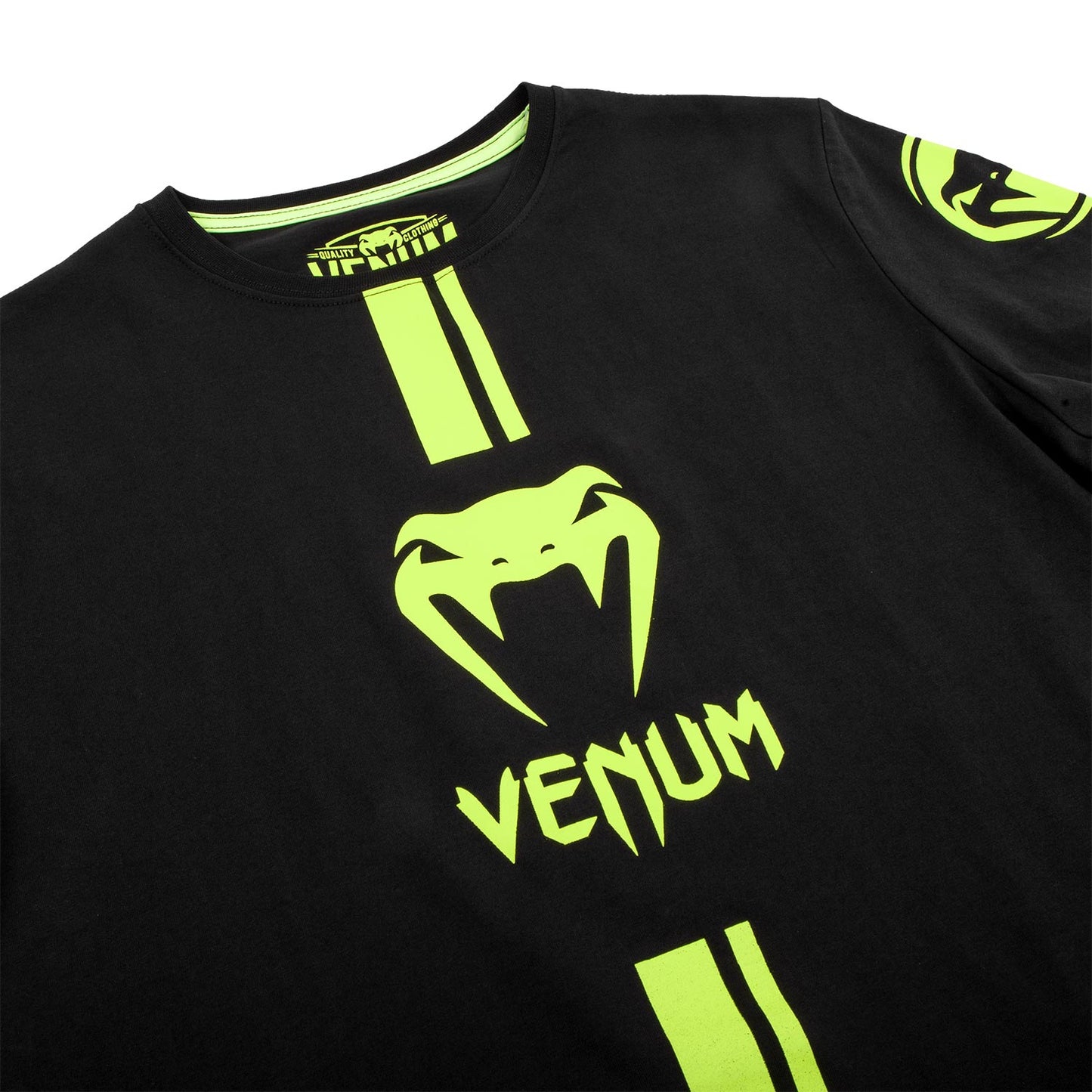 Venum Logos T-Shirt - Schwarz/Neongelb