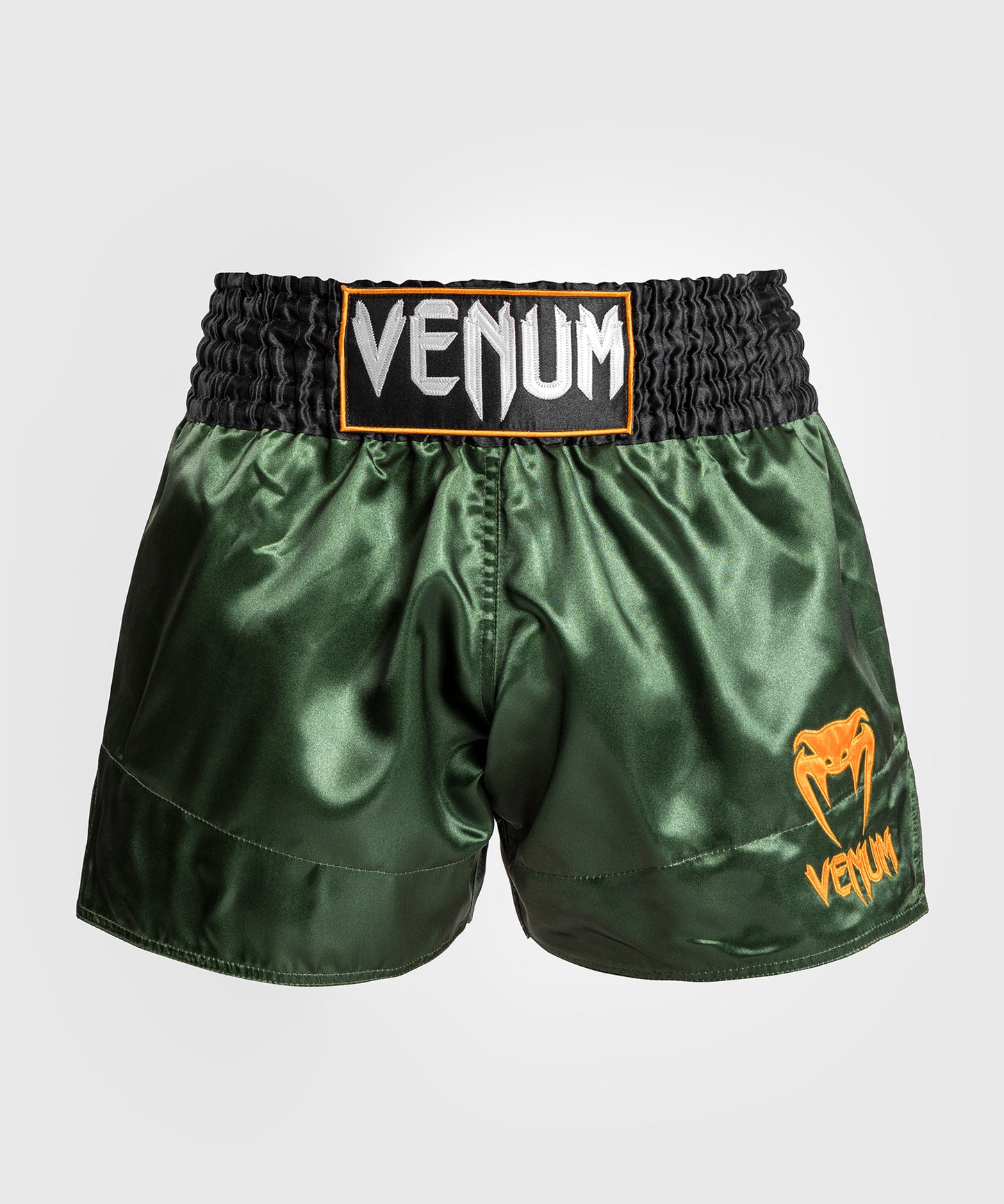 Venum Classic Muay Thai Shorts - Grün/Gold/Schwarz