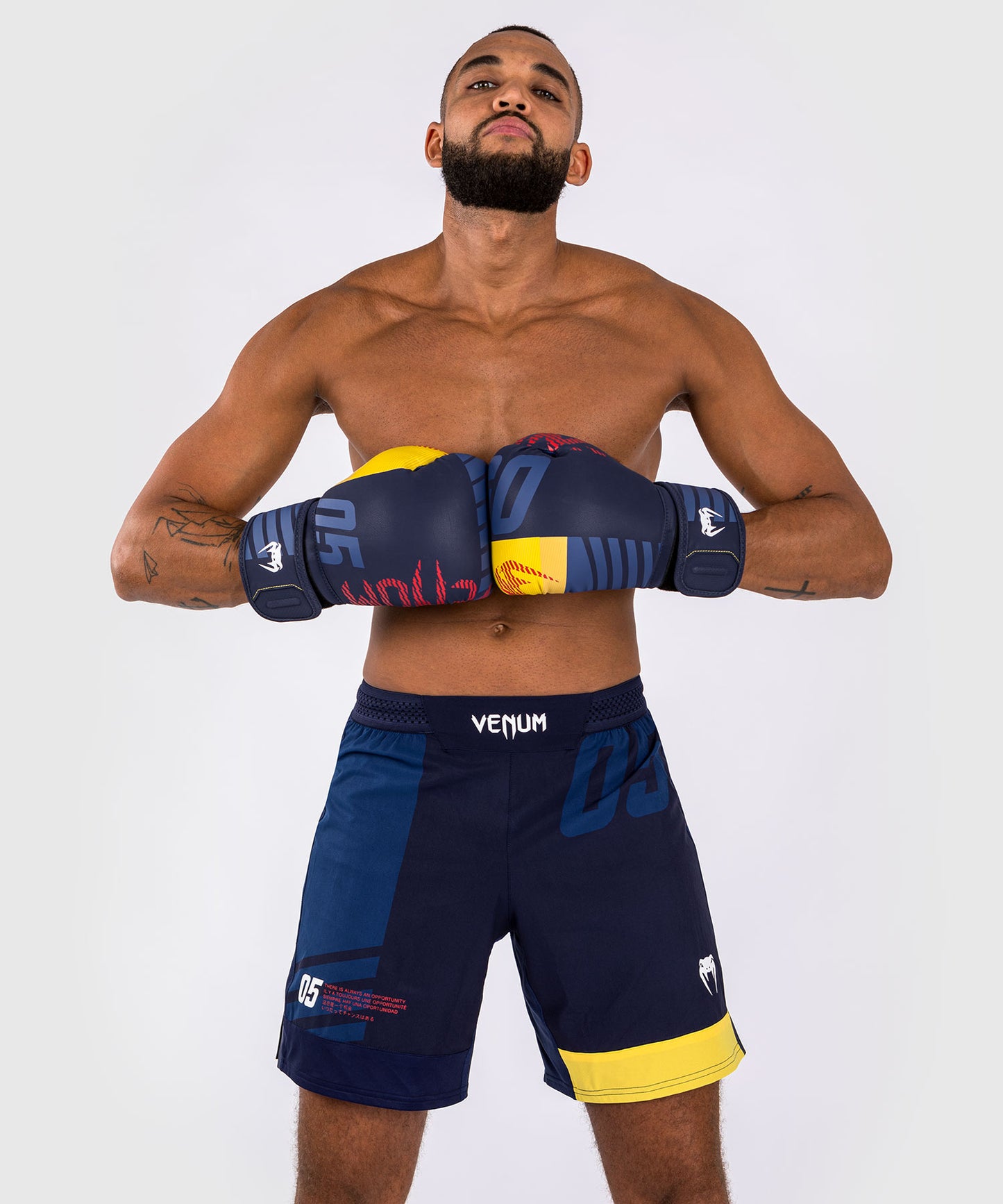 Venum Sport 05 Fight Shorts - Blau/Gelb