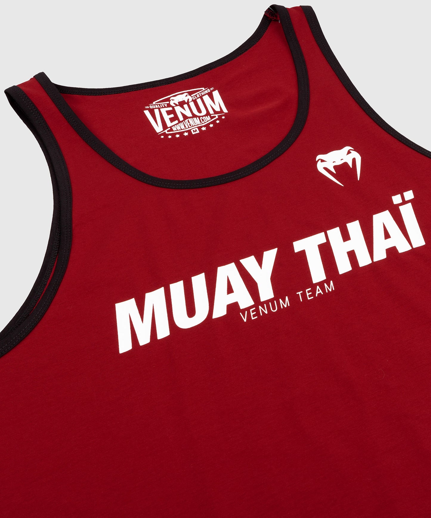 Venum Muay Thai VT Tank Top - Weinrot/Schwarz