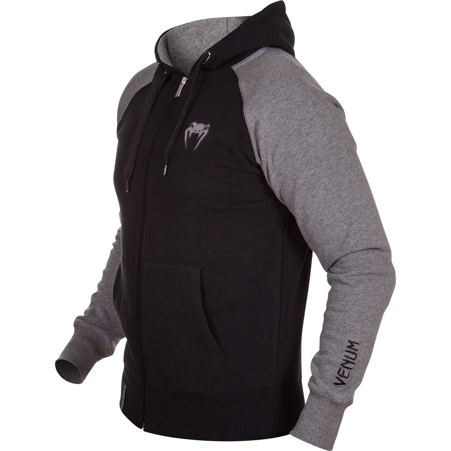 Venum Contender Kapuzenpullover - Gris/Scwharz
