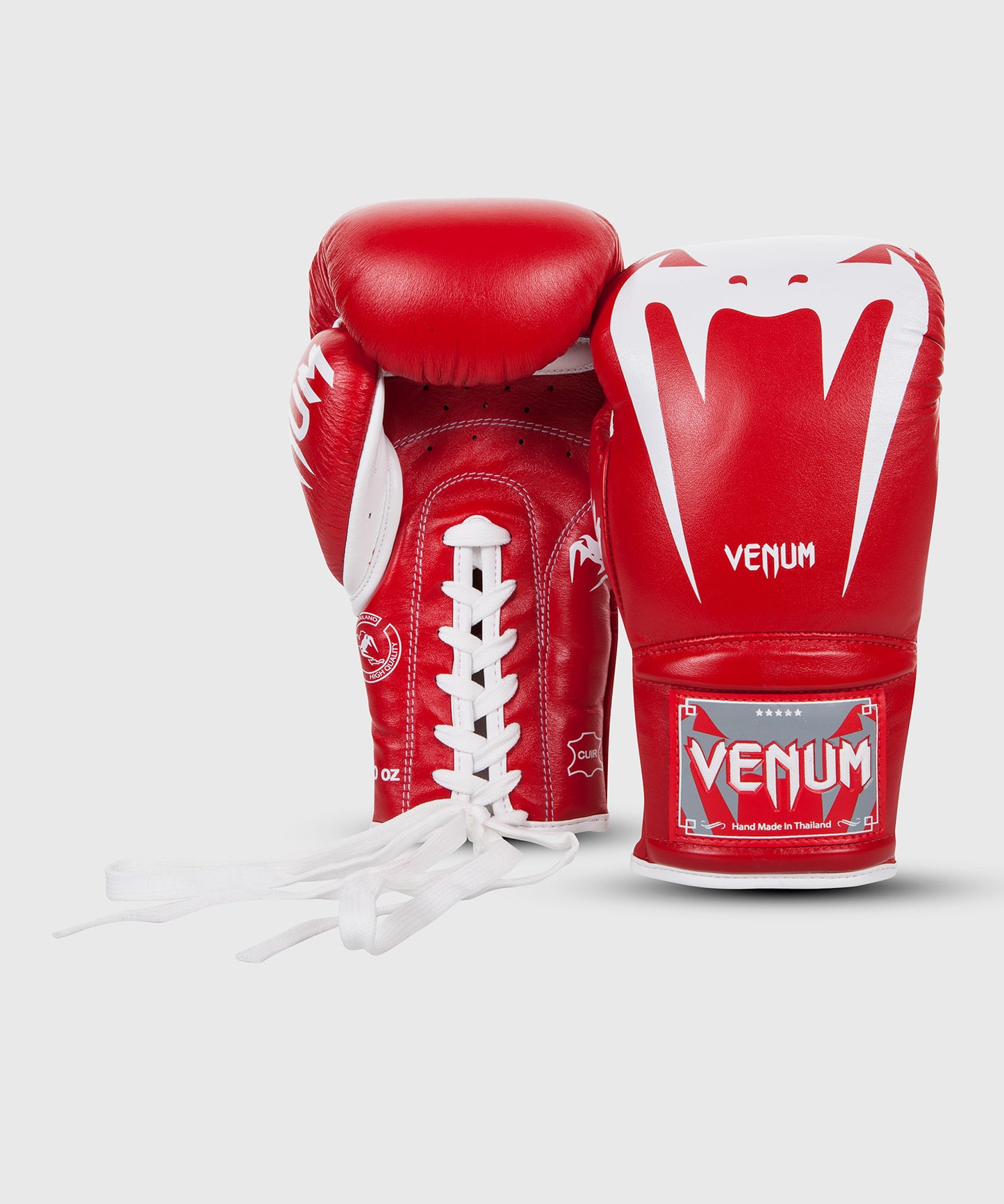 Venum Giant 3.0 Boxhandschuhe - Nappaleder - Mit Schnürung - Rot