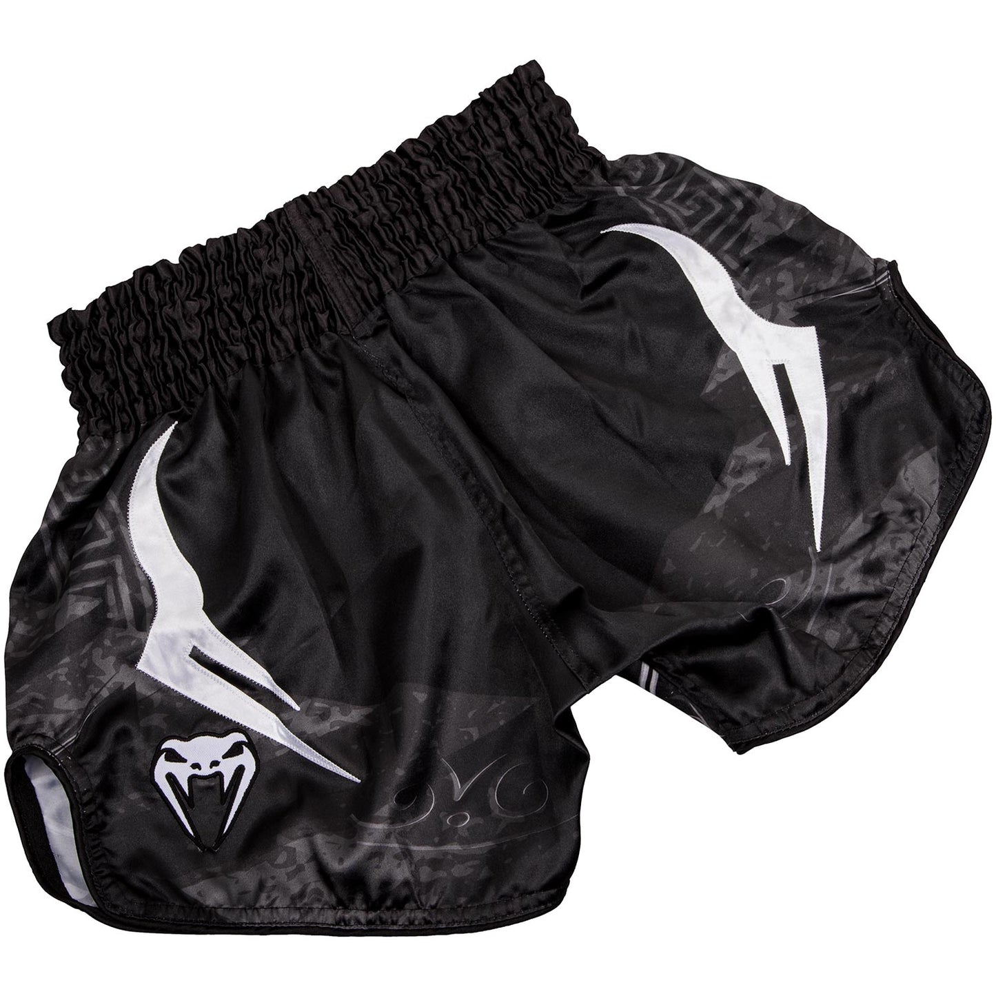 Venum Gladiator 3.0 Muay Thai Shorts - Schwarz/Weiß