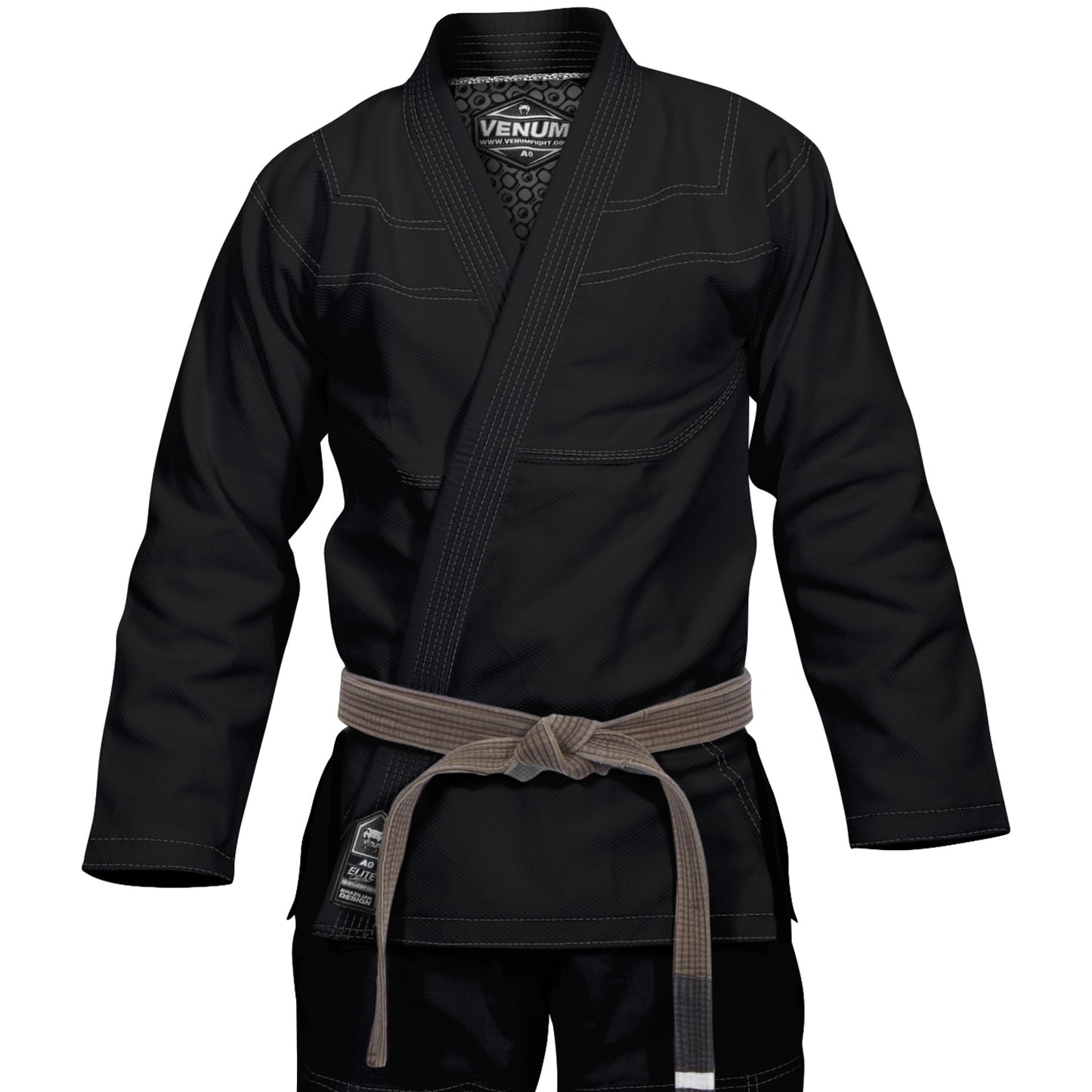 Venum Elite Classic BJJ Kampfanzug - Schwarz