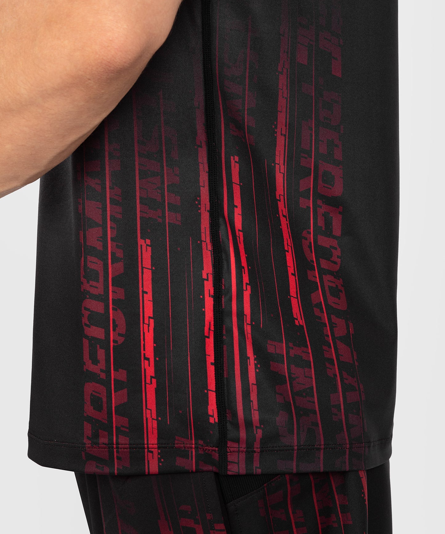 T-shirt Dry-Tech UFC Venum Performance Institute 2.0  - Noir/Rouge - T-shirts