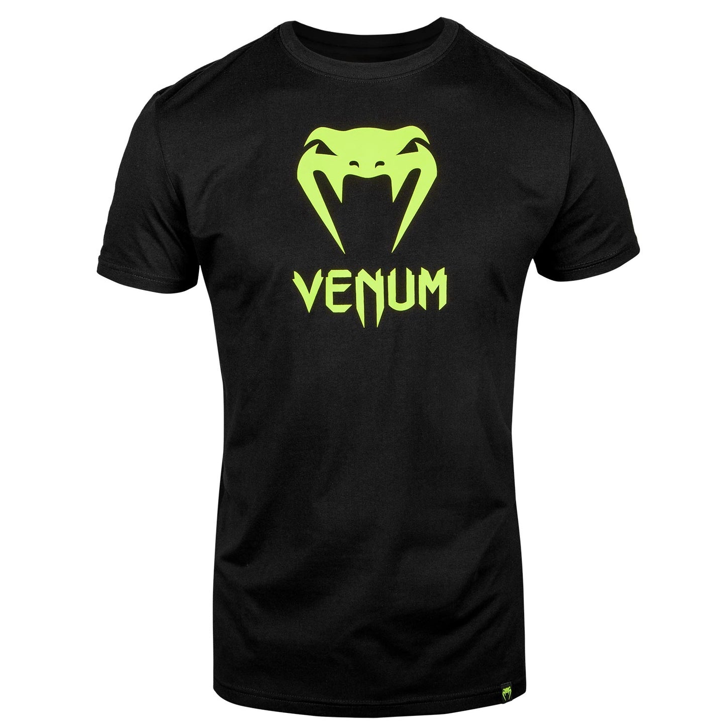 Venum Classic -T-Shirt - Schwarz/Neongelb
