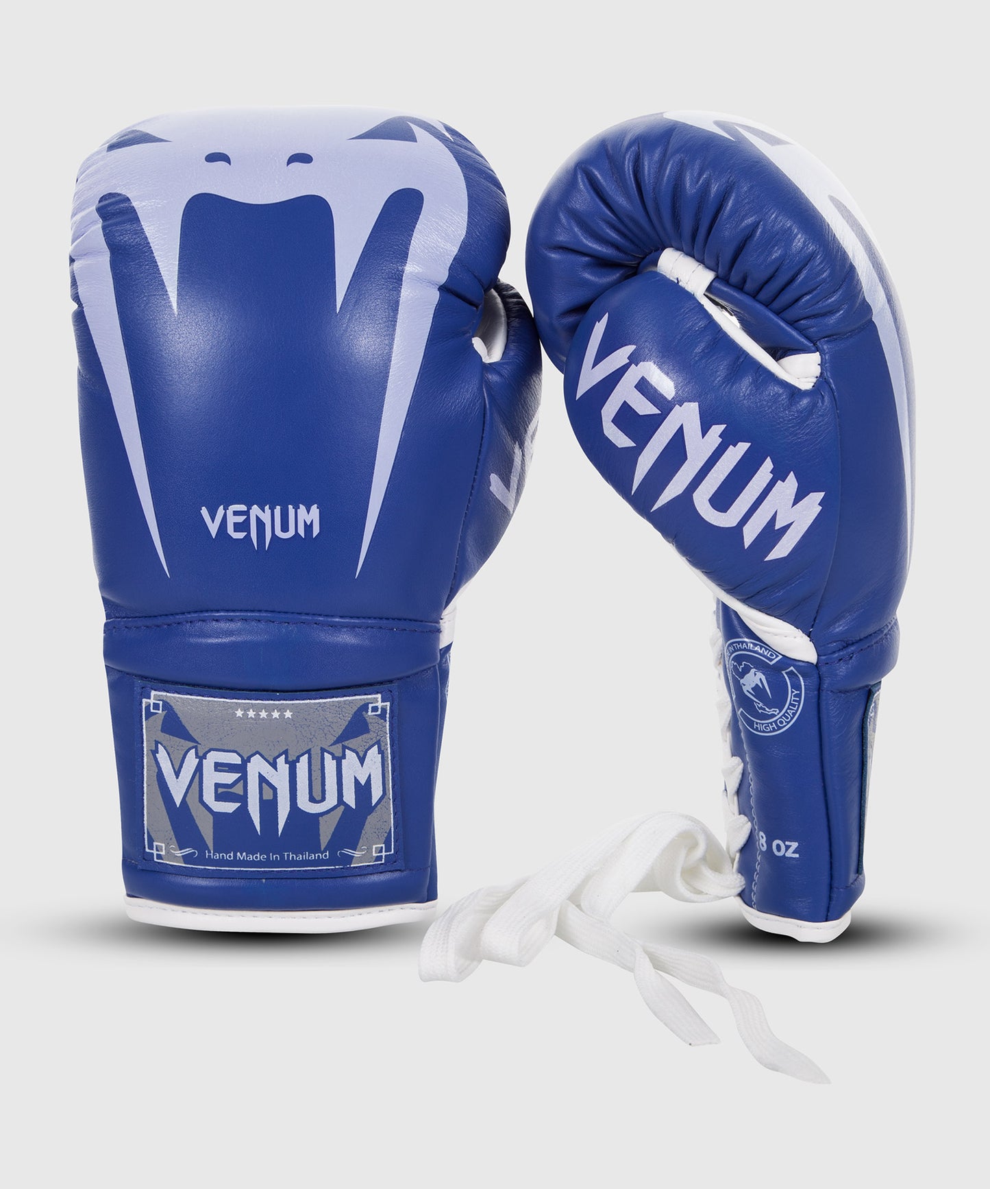 Venum Giant 3.0 Boxhandschuhe - Nappaleder - Mit Schnürung - Blau