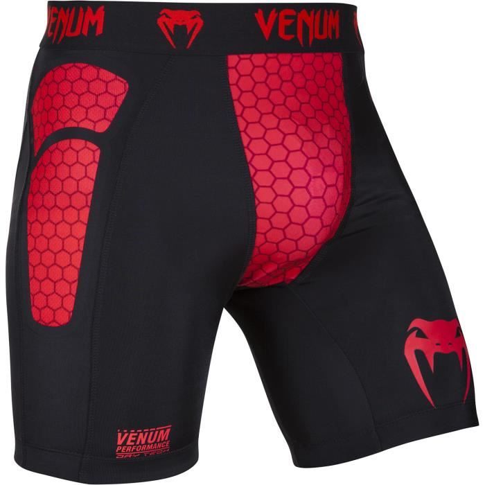 Venum Absolute Compression Shorts - Schwarz/Rot