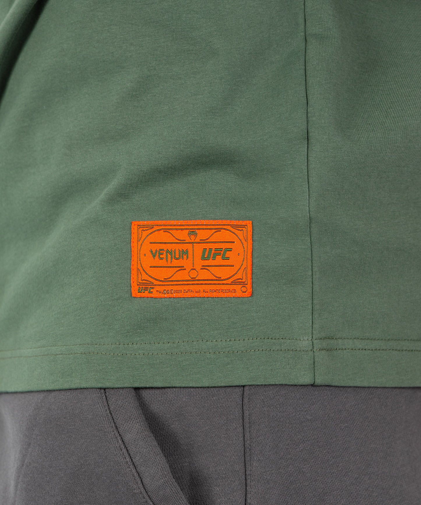 UFC by Venum Ulti-Man T-Shirt - Khaki/Orange