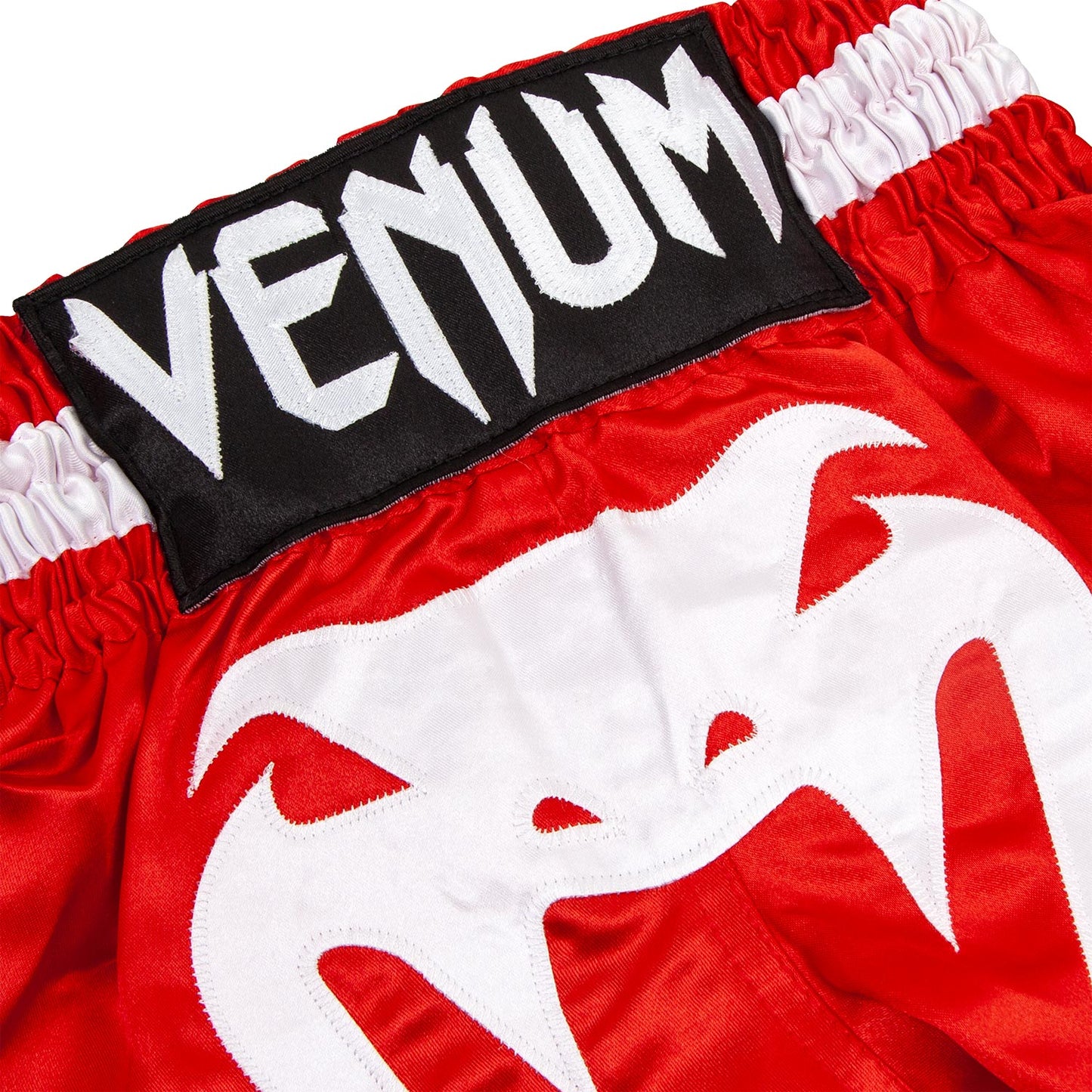 Venum Bangkok Inferno Muay Thai Shorts - Kinder - Rot/Weiß