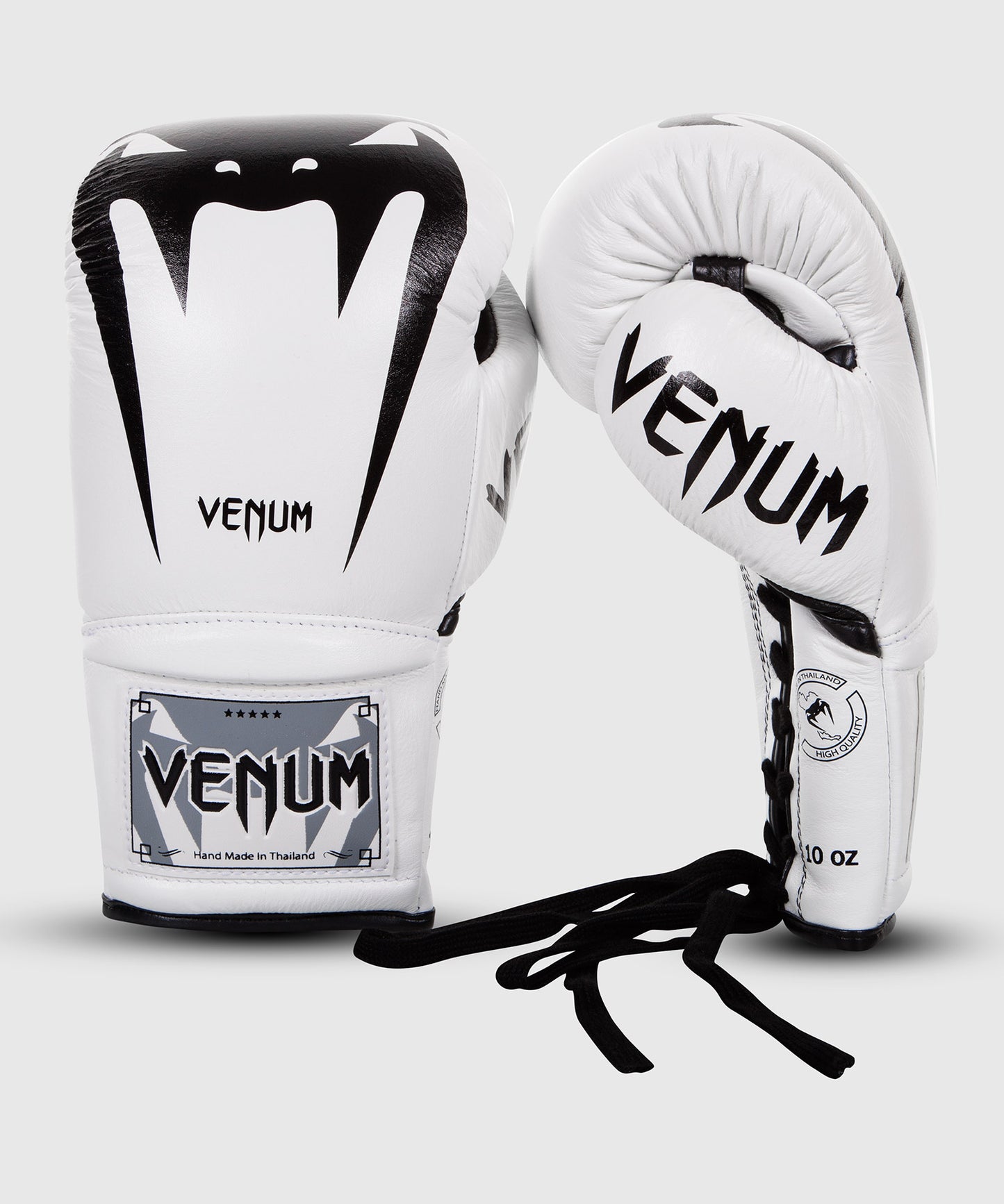 Venum Giant 3.0 Boxhandschuhe - Nappaleder - Mit Schnürung - Weiß