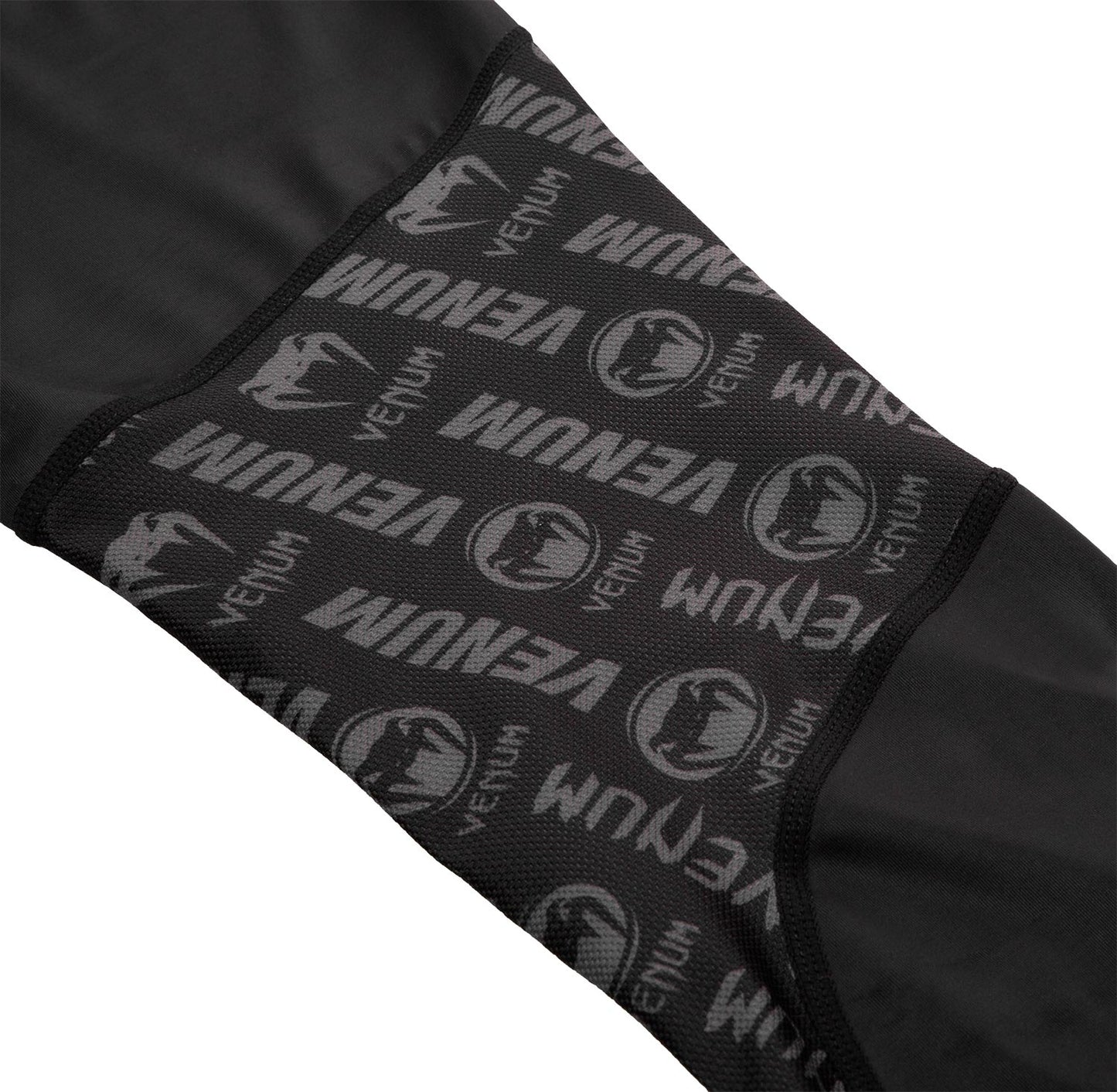 Venum Logos Kompressionshose - Schwarz/Neongelb
