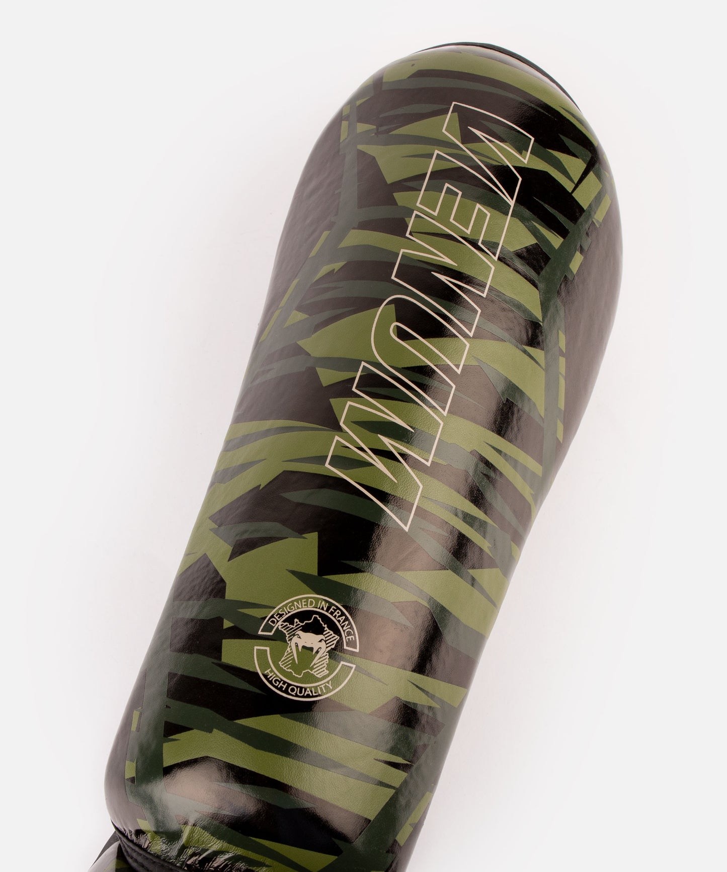 Venum Contender 2.0 Shin Guards - Khaki Camo