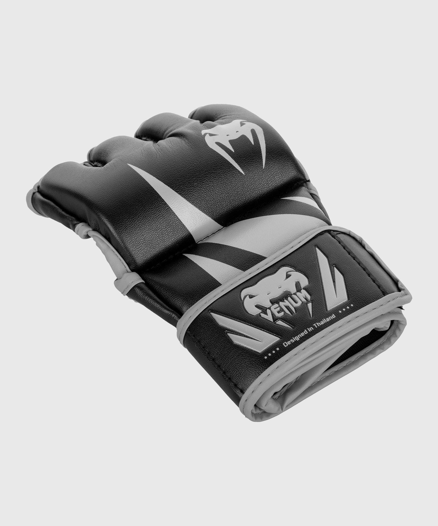 Venum Challenger MMA Handschuhe - Ohne Daumen - Schwarz/Grau