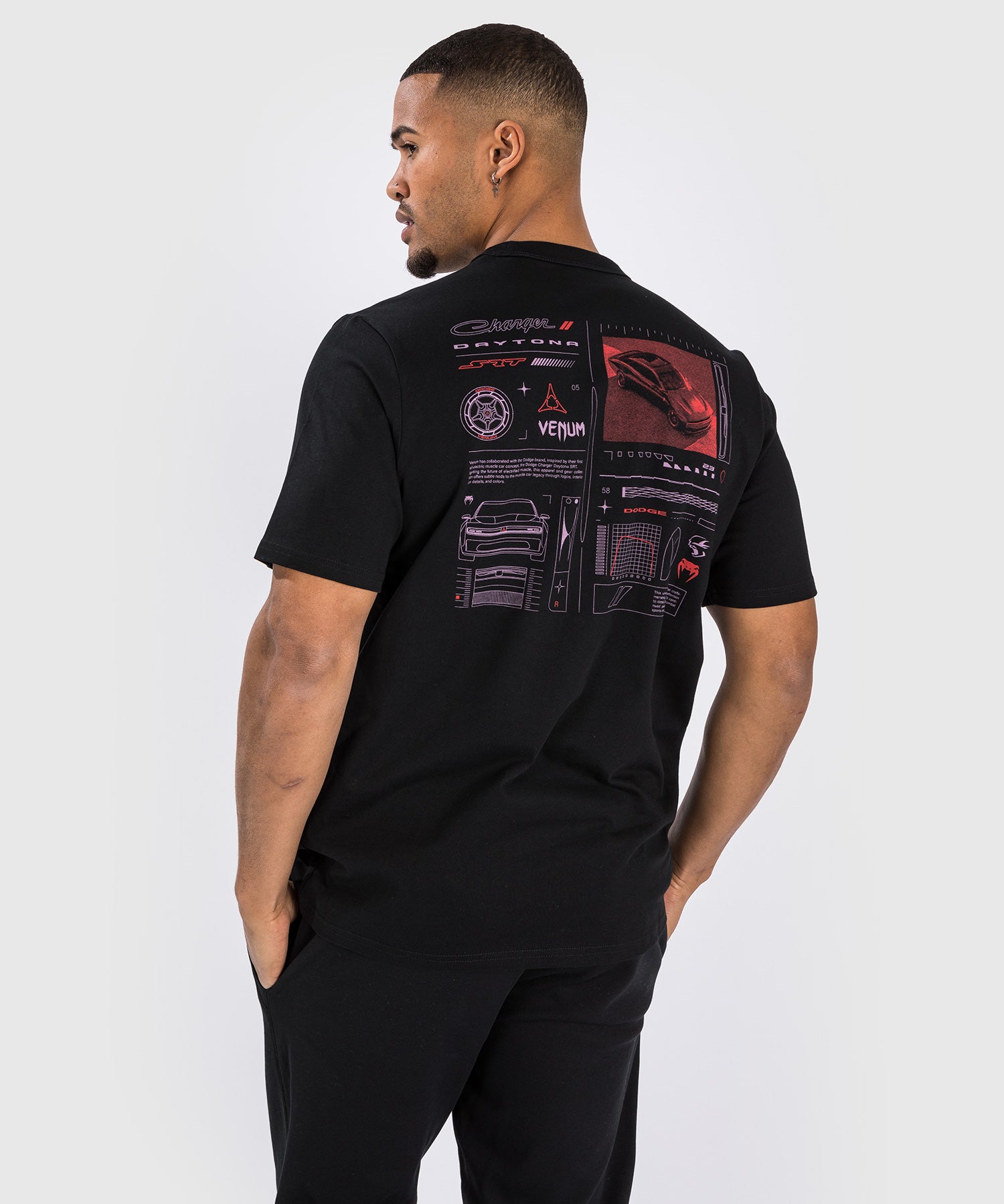 T-Shirt Homme Venum x Dodge Banshee - Noir - T-shirts
