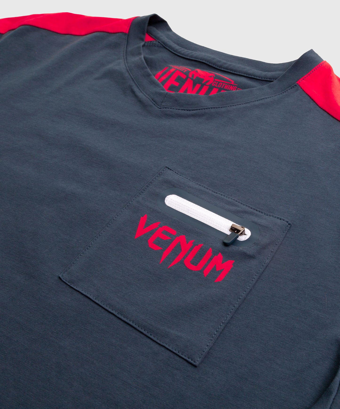 Venum Cargo T-Shirt - dark_blue_raspberry_white