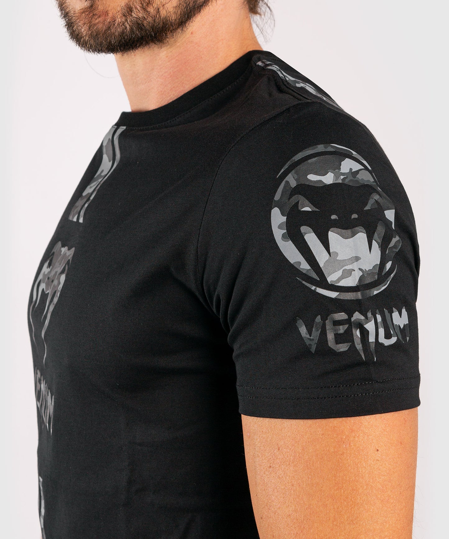 Venum Logos T-Shirt - Schwarz/Urban camo
