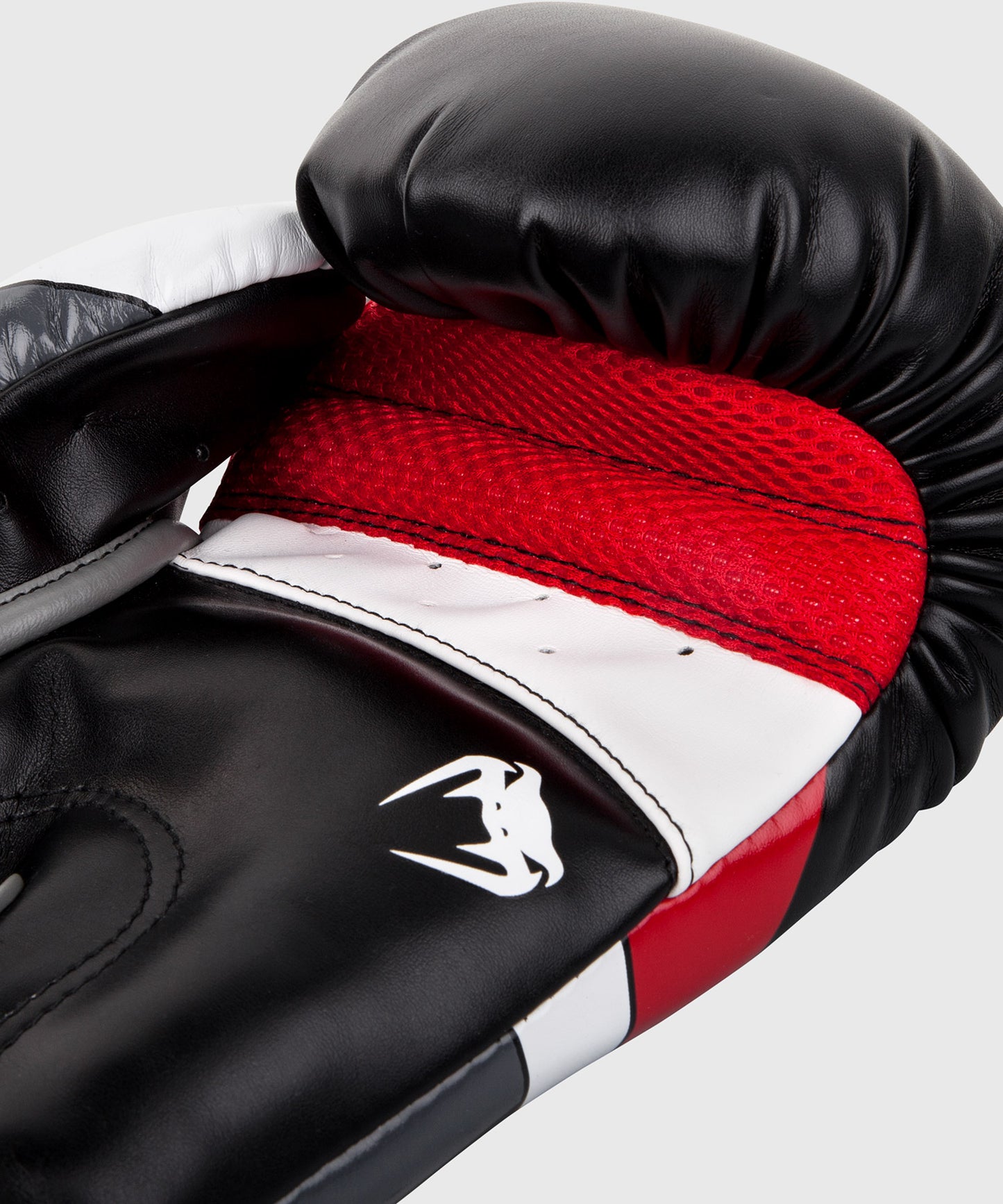 Venum Elite Boxhandschuhe - Schwarz/Rot/Weiß