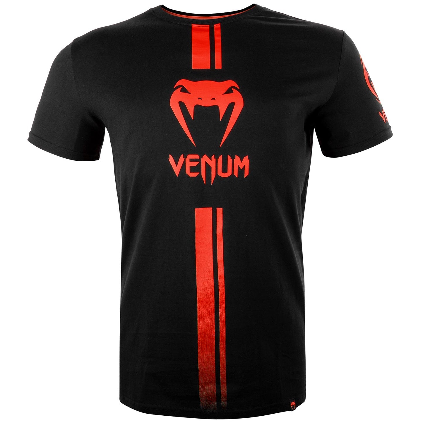 Venum Logos T-Shirt - Schwarz/Rot