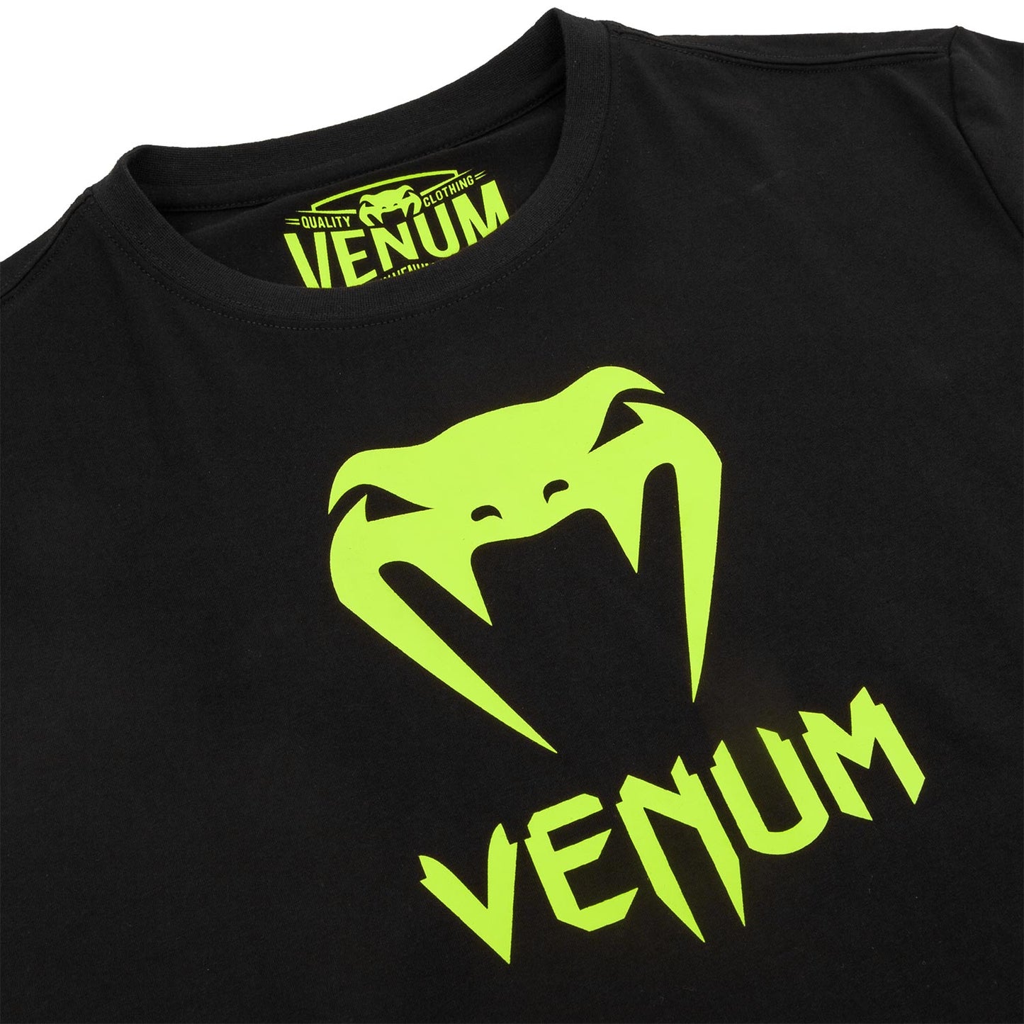 Venum Classic -T-Shirt - Schwarz/Neongelb